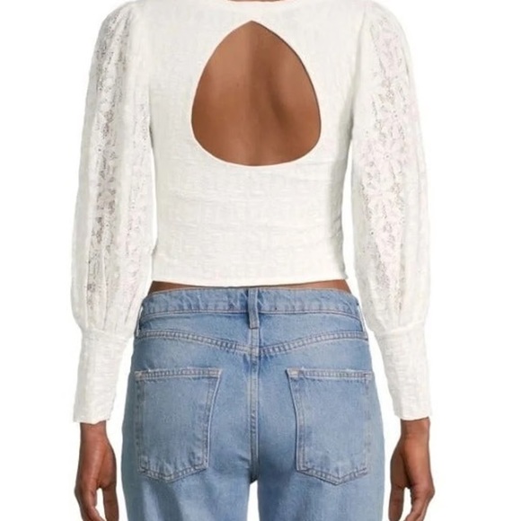 Free People Jasmine Tea Time Top - Picture 2 of 7